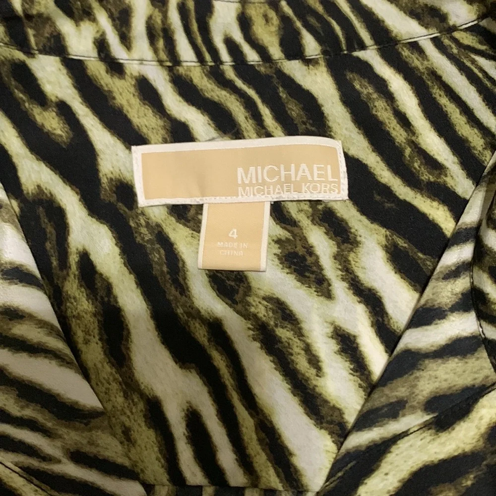 Michael Kors Animal Print Dress - Picture 2 of 4